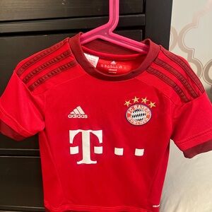 Adidas Kids Red Bayern Munich Jersey